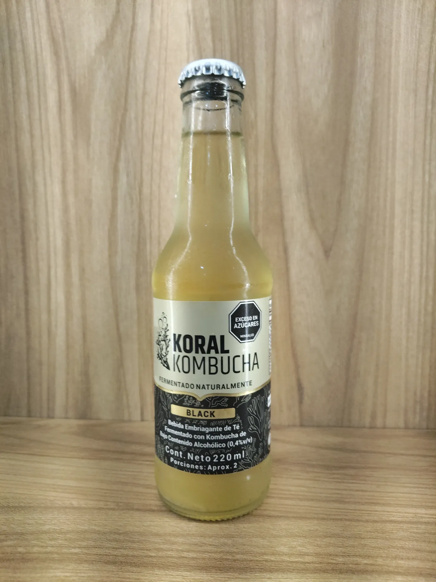 [KORAL-1] Kombucha Black x 220 ml