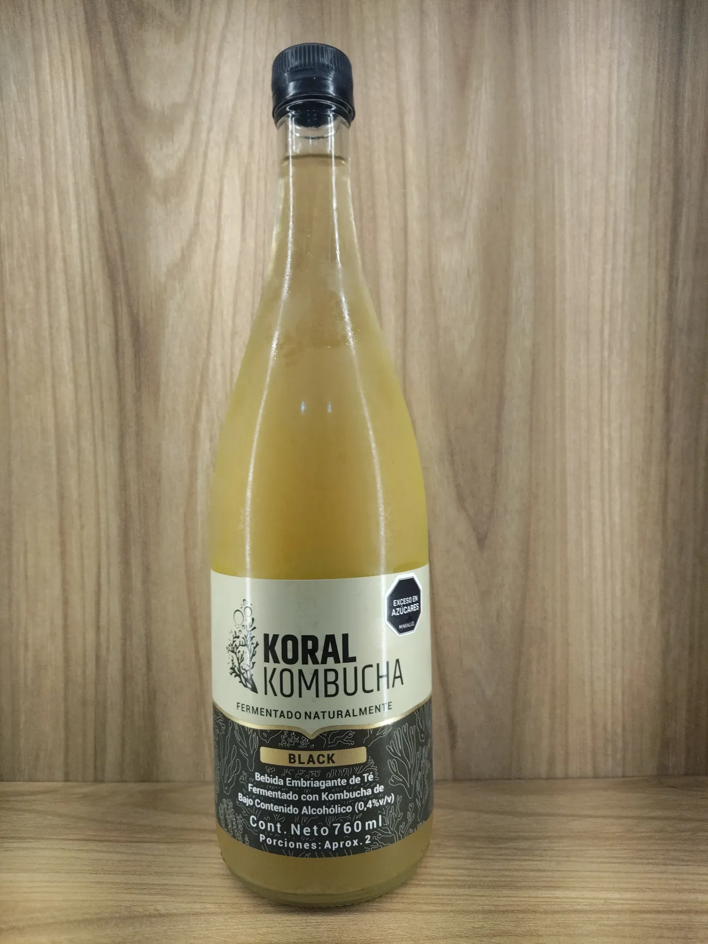 [KORAL-2] Kombucha Black x 760 ml