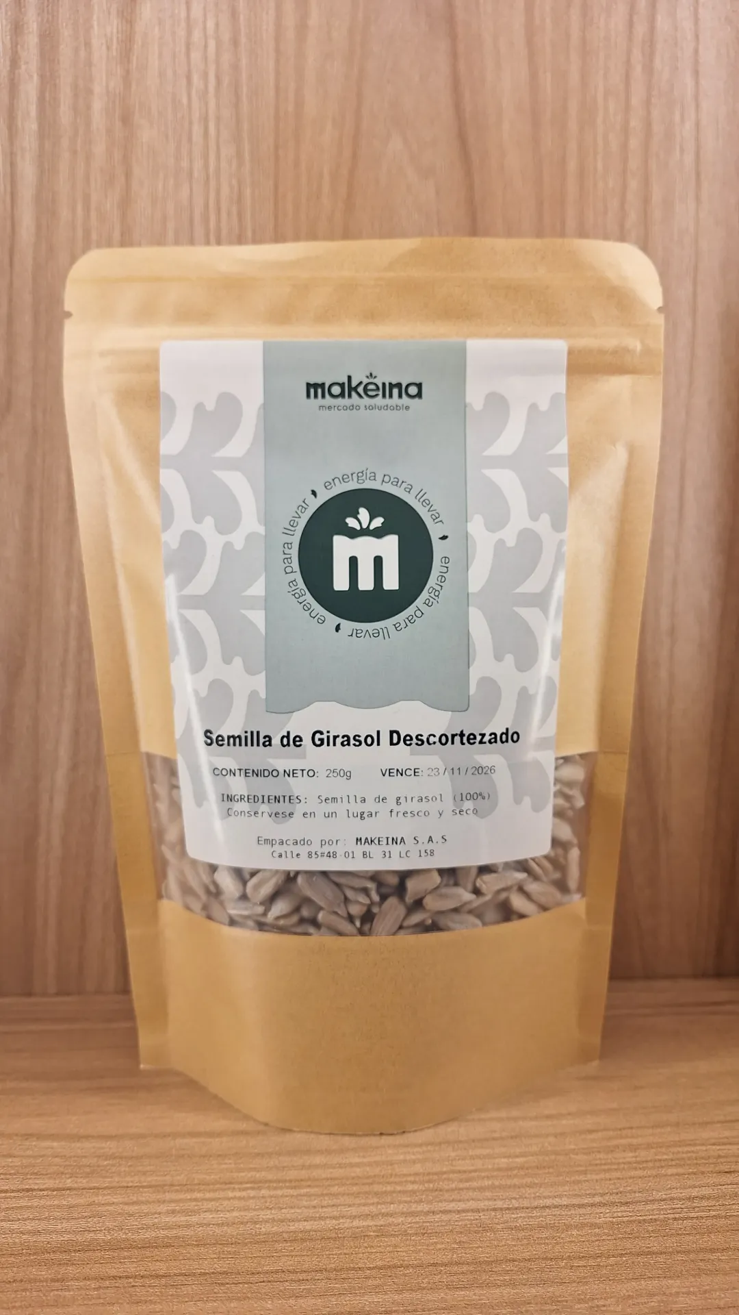 [PT-FSS-023-250] Girasol Descortezado (250g)