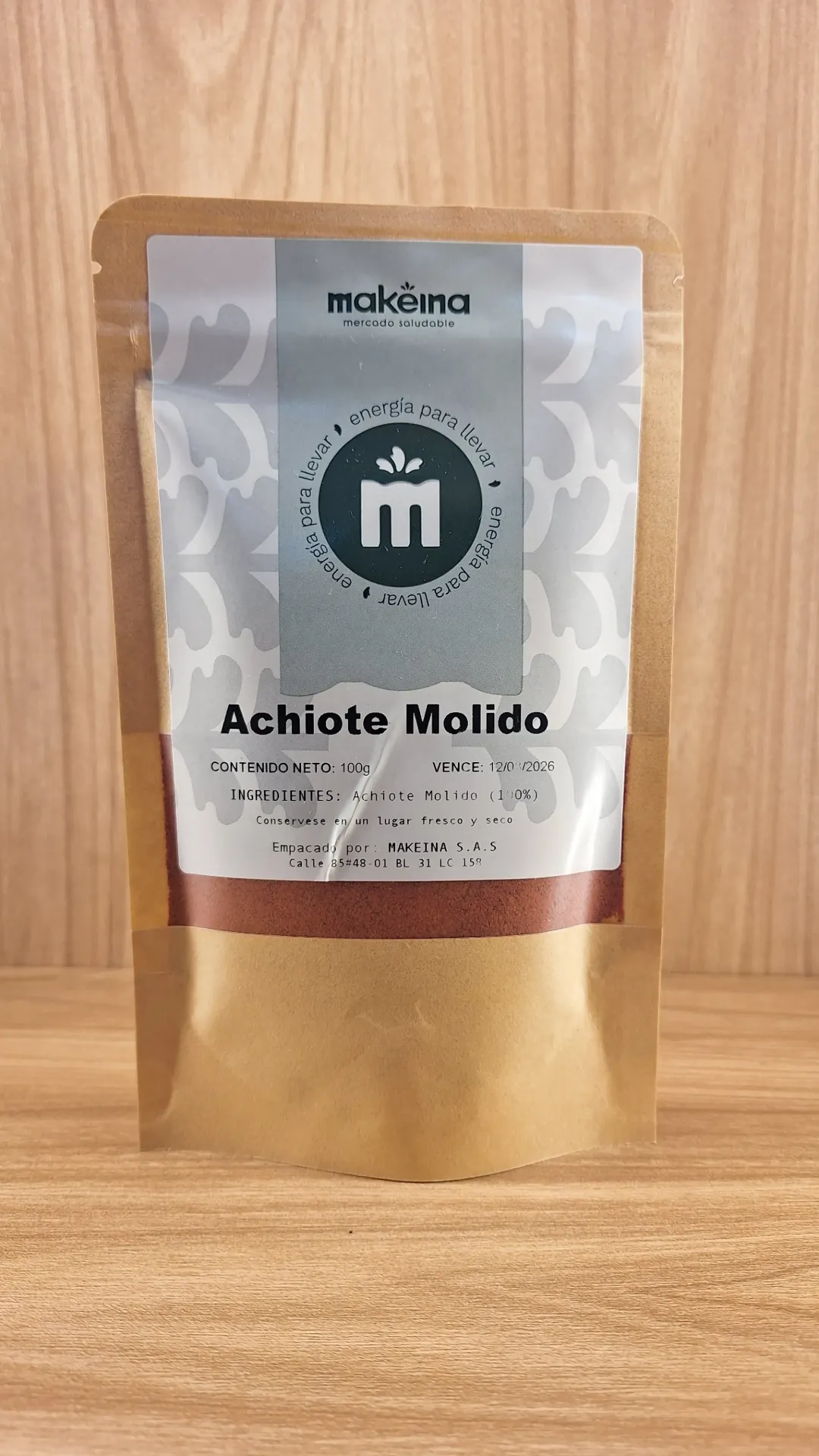 [PT-CON-030-100] Achiote Molido (100g)