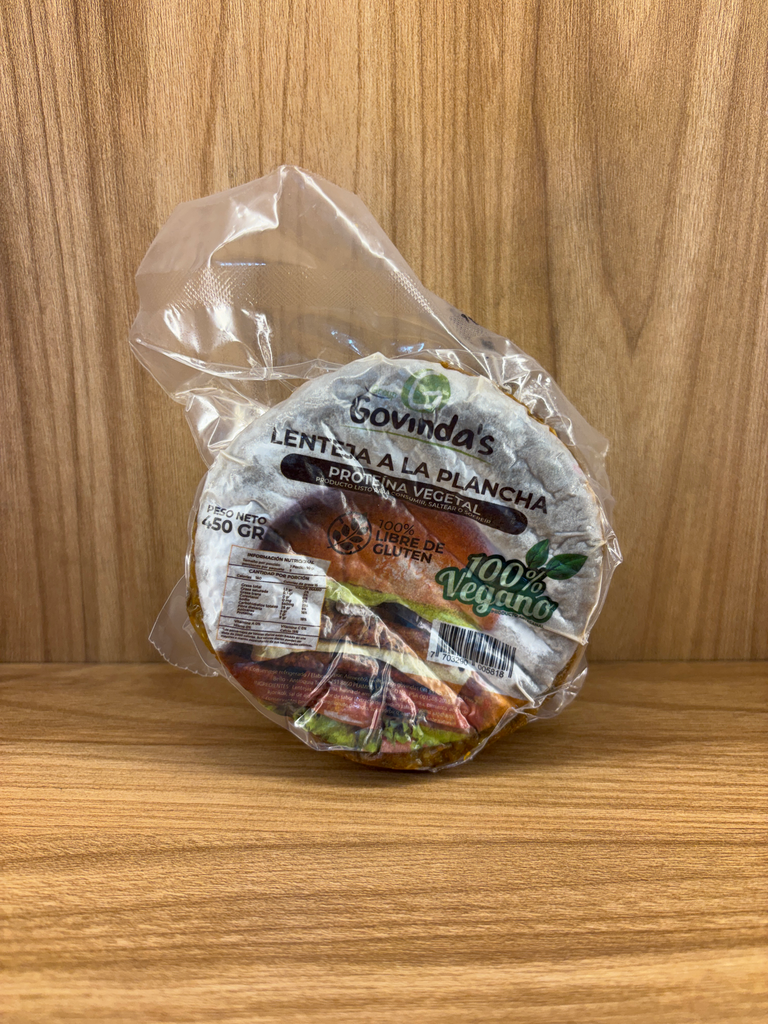 [GOVINDAS-7] Lenteja a la plancha x 450 Gr
