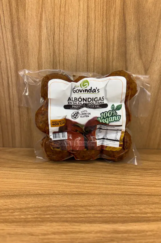 [GOVINDAS-1] Albondigas en Salsa Napolitana x 350 Gr
