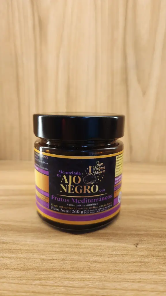 Ajo Negro Frutos Mediterrános x 260 Gr
