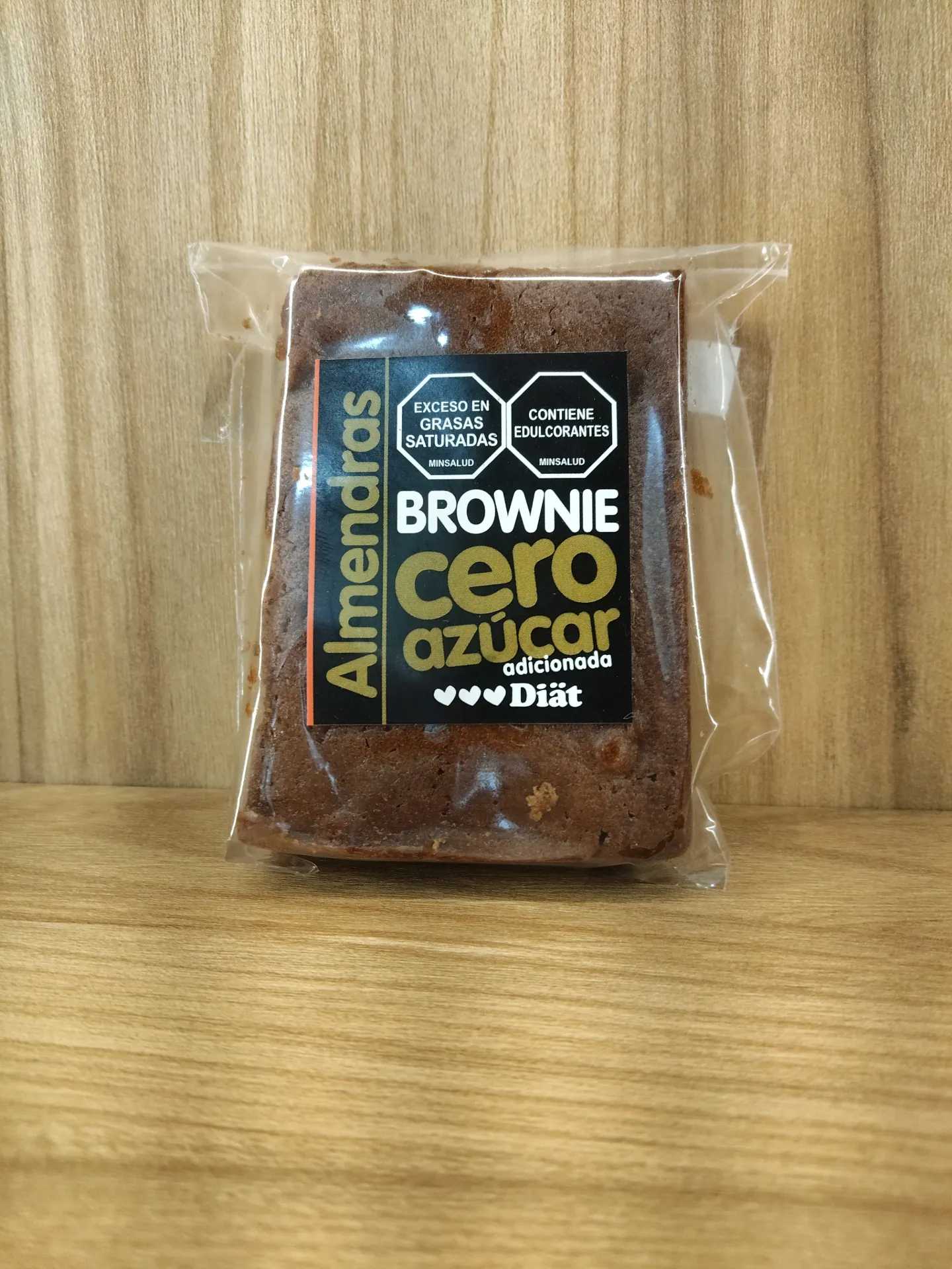 [DIAT-01] Brownie Diat Almendras