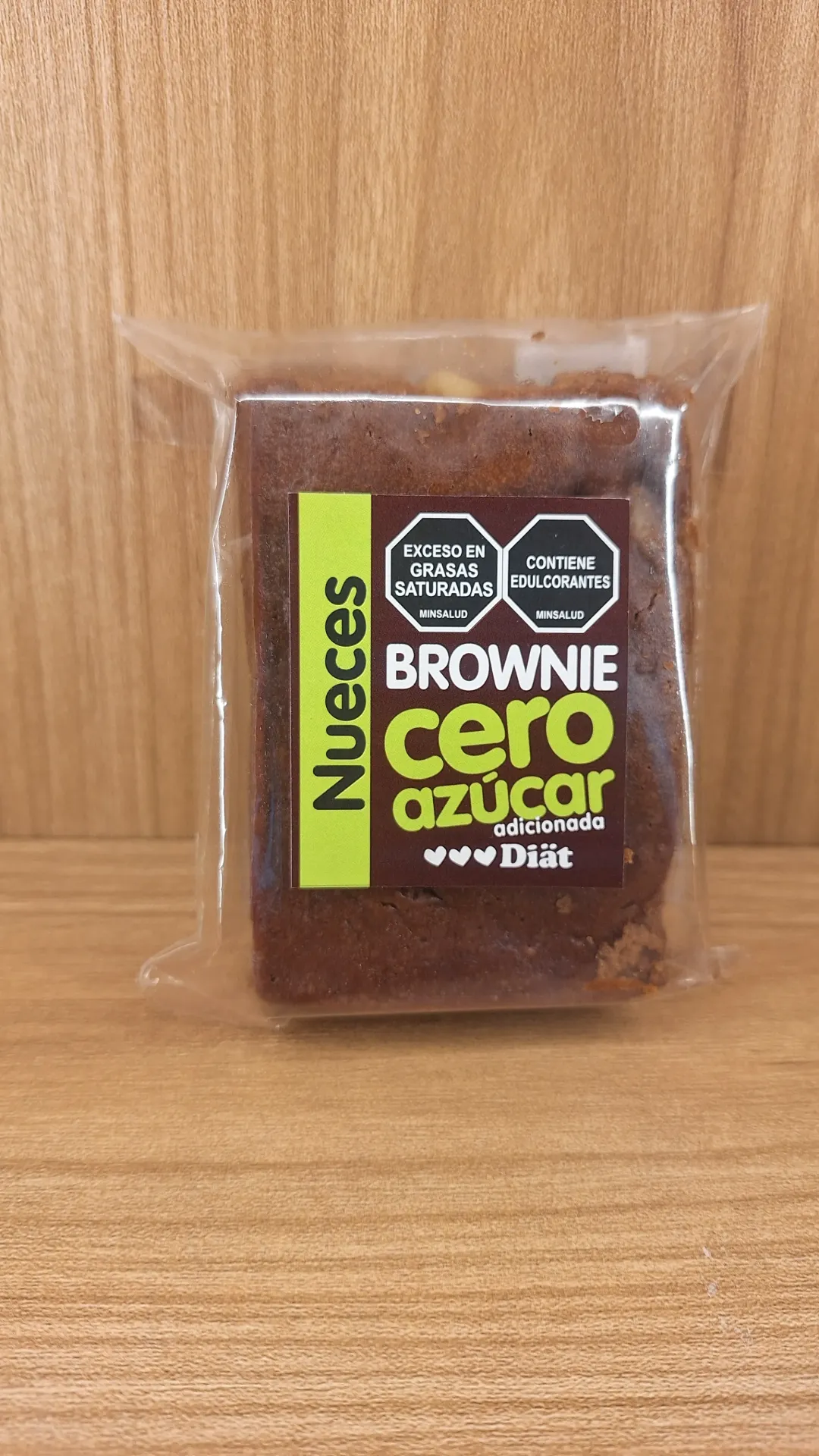 [DIAT-02] Brownie Diat Nueces