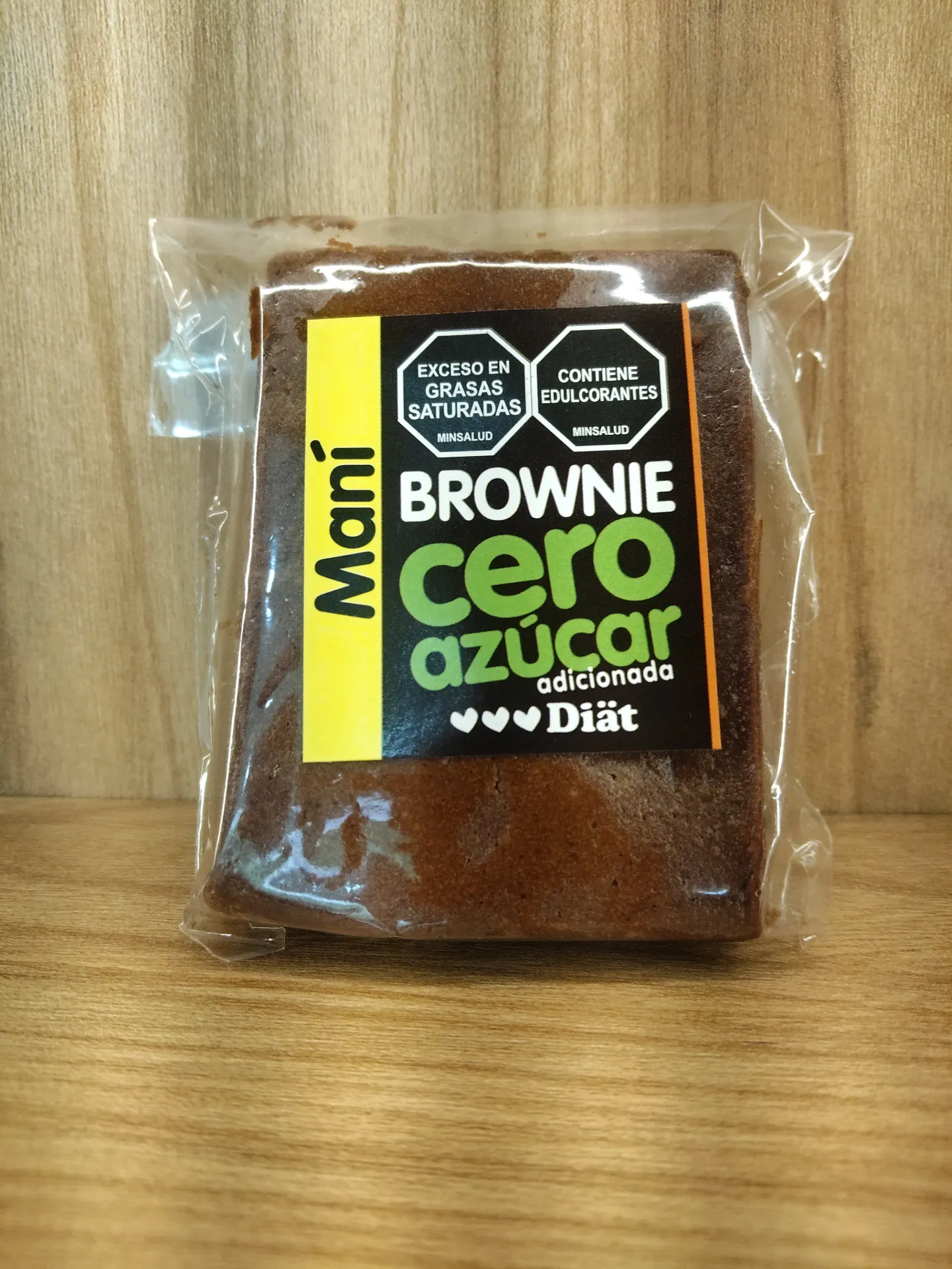 [DIAT-04] Brownie Diat Maní