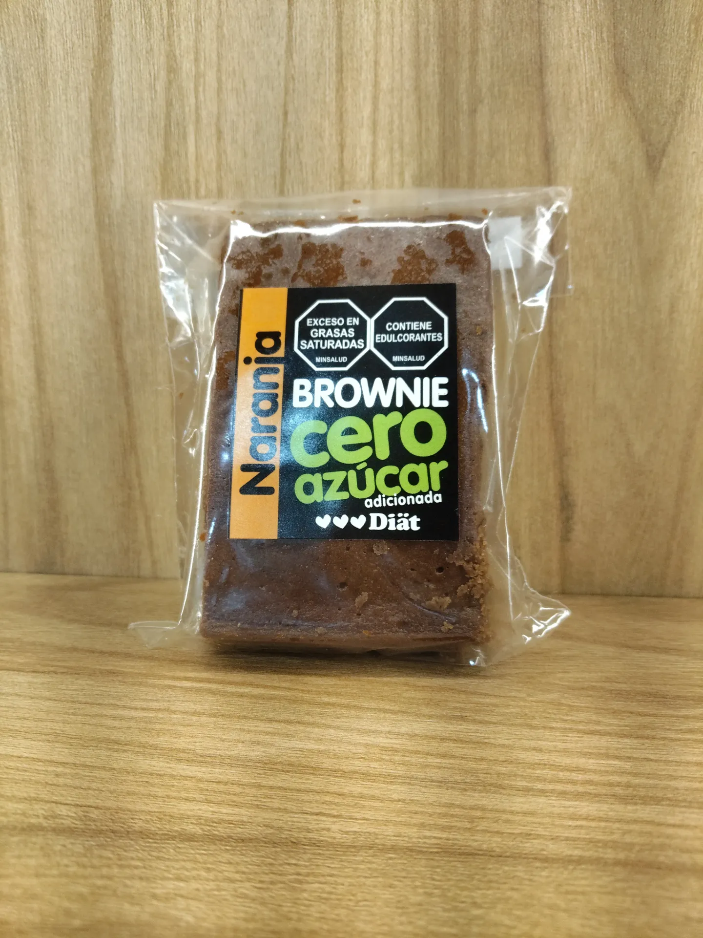 Brownie Diat Naranja