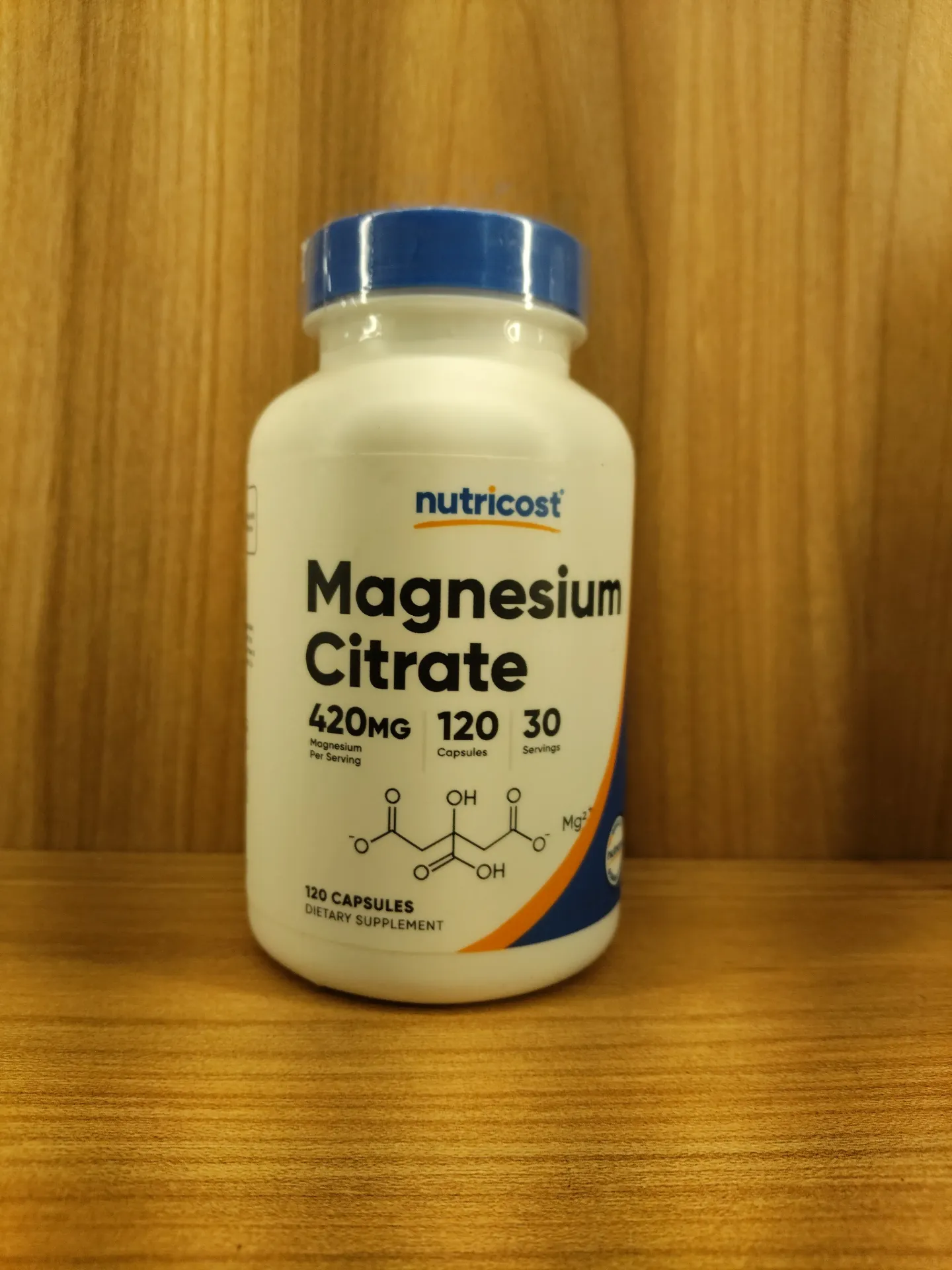 [nutricost-120CAPS] Citrato de Magnesio x 120 Caps