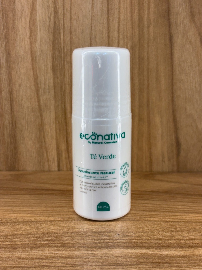 [NATURALCONEXION-0208001] Desodorante Natural Te Verde Econativa x 60 Ml