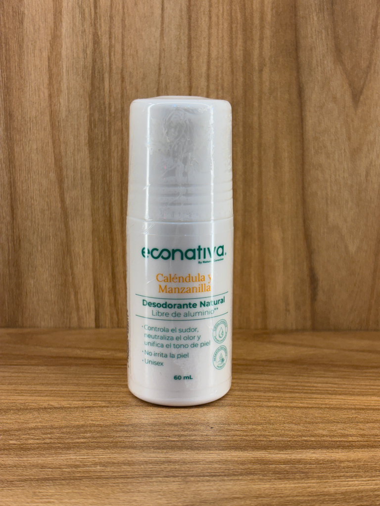 Desodorante Natural Caléndula y Manzanilla Econativa x 60 Ml