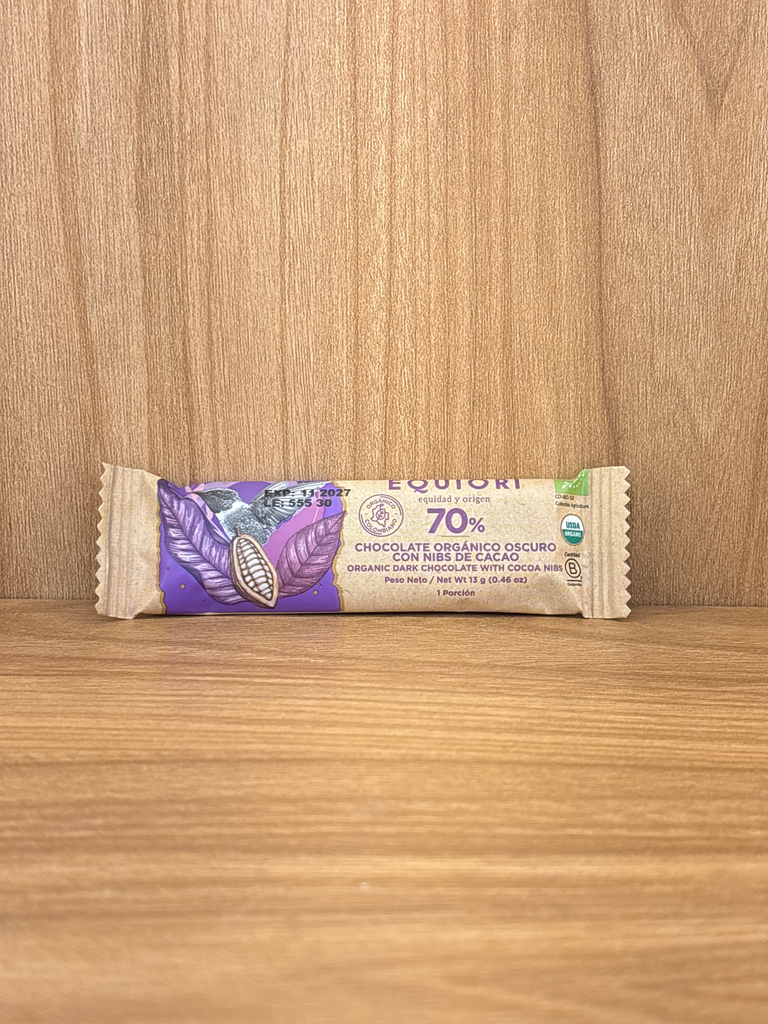 Barra de Chocolate 70% x 11g