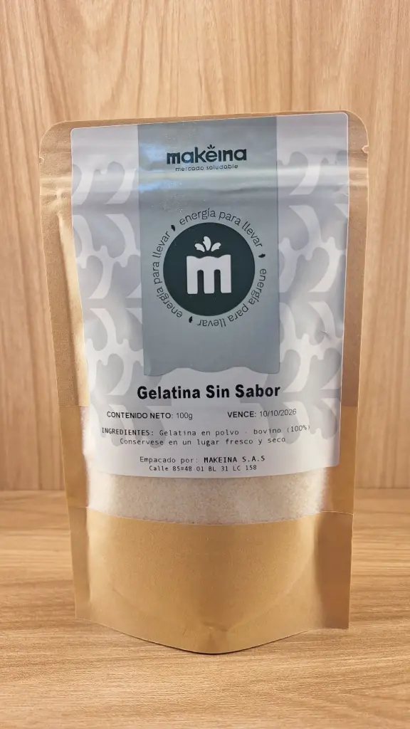 Gelatina Sin Sabor