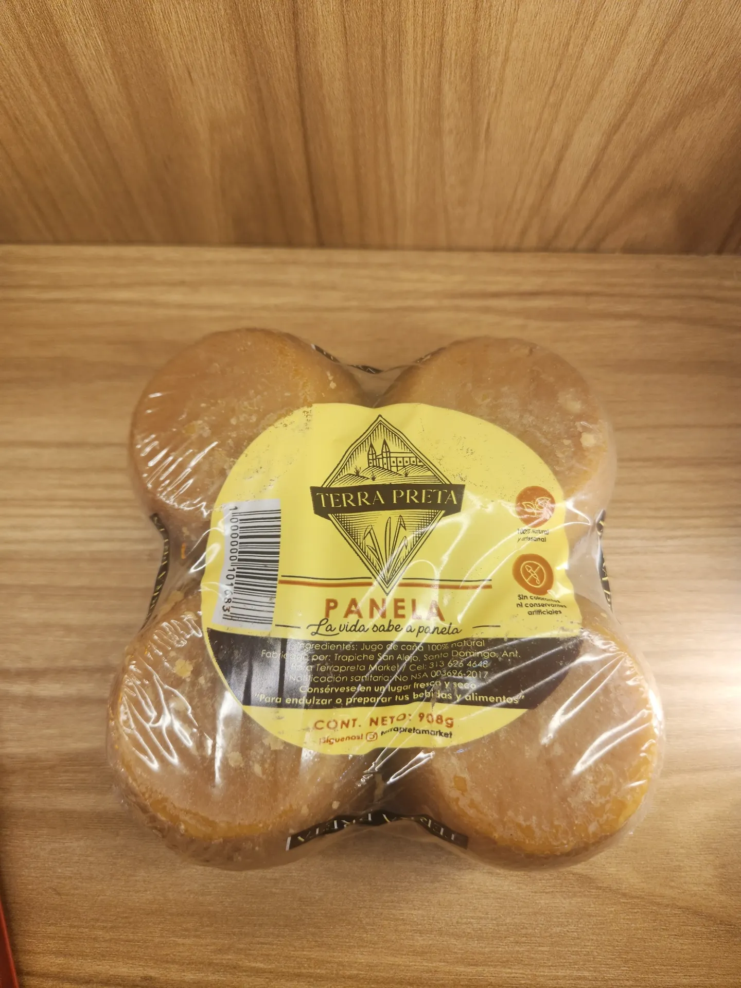 [TERRAPRETA-003] Panela Porcionada x Unidad