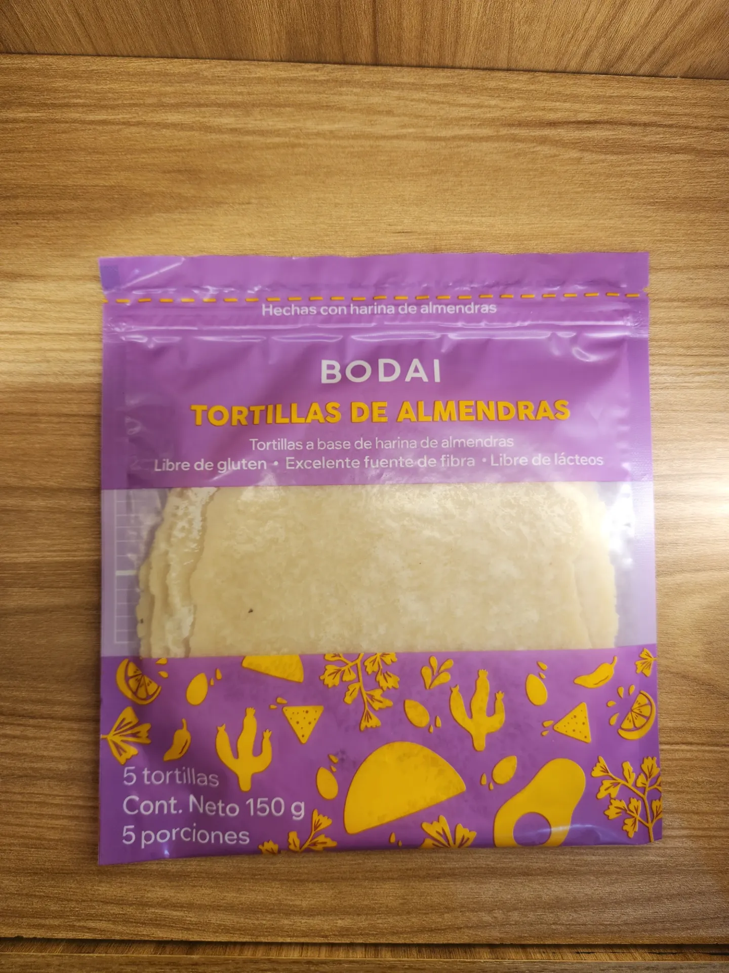 Tortillas de Almendra Bodai x 150g