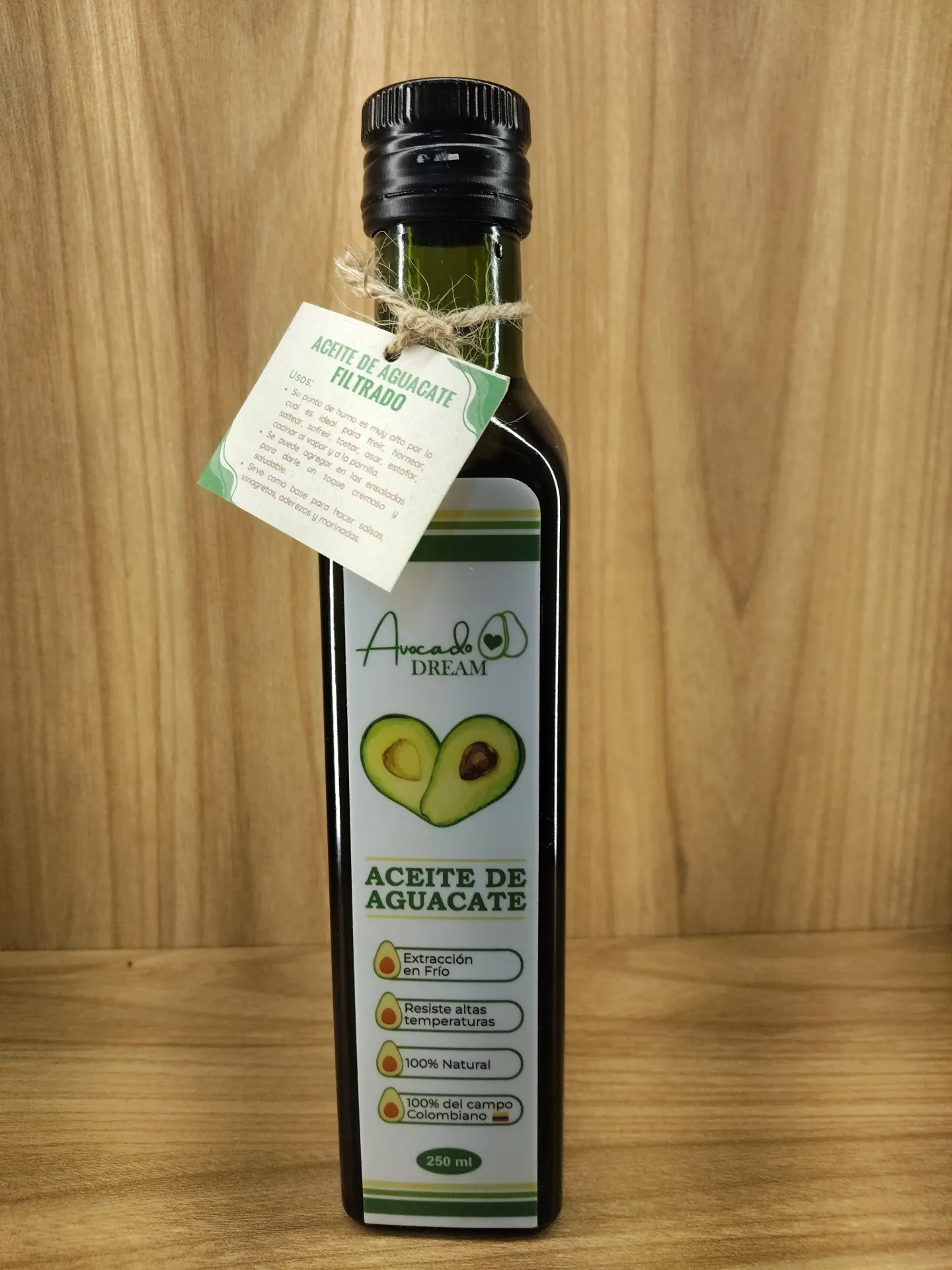 [AVOCADODREAM-01] Aceite de Aguacate Natural Avocado Dream x 250ml