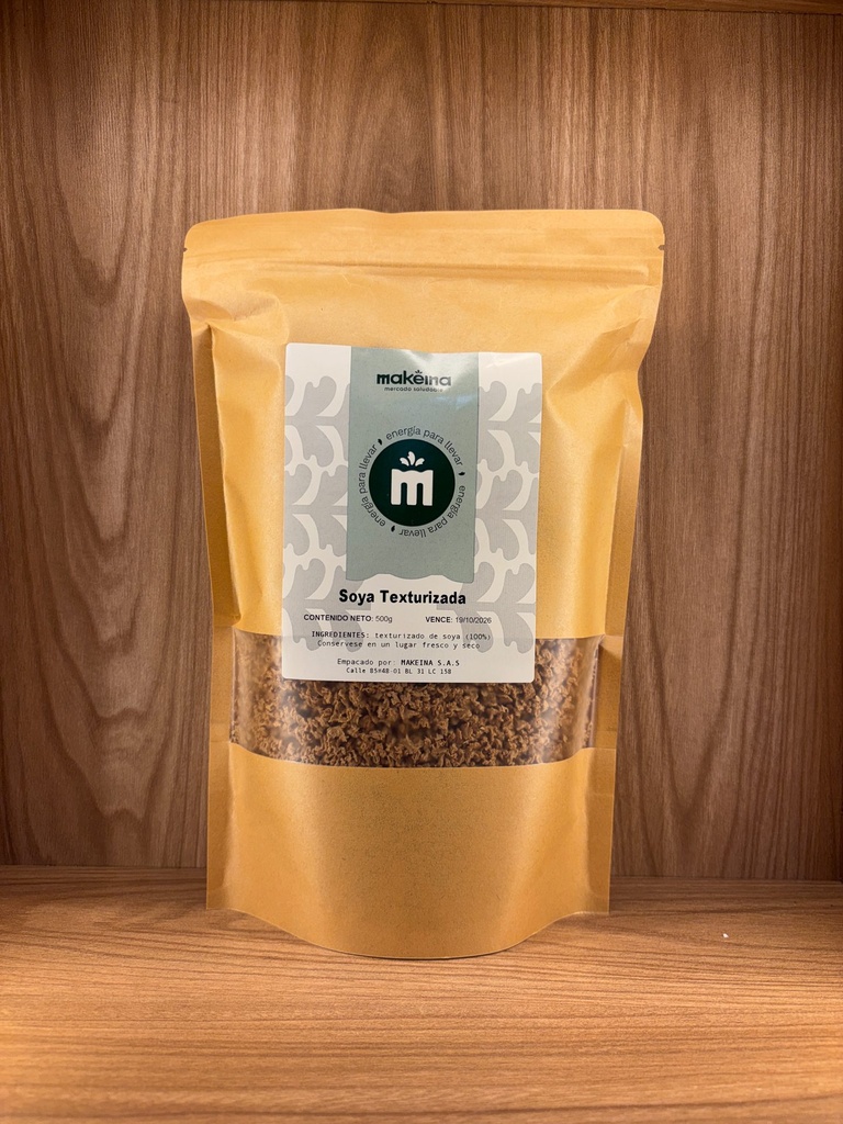 [PT-CER-001-500] Soya Texturizada (500g)
