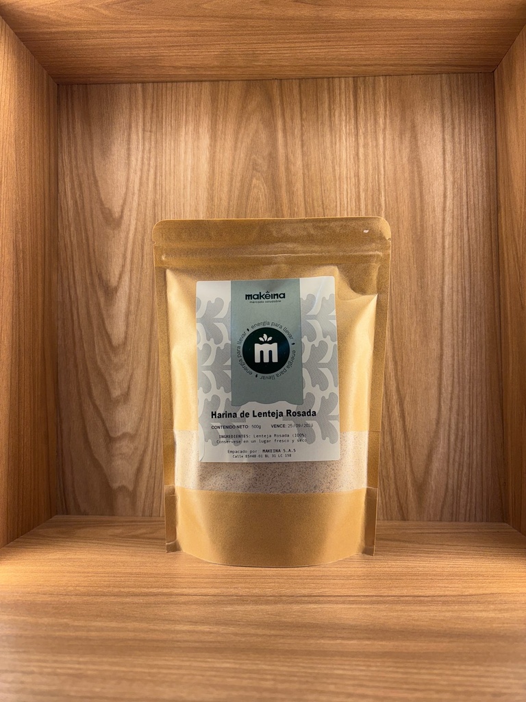 [PT-HAR-010-500] Harina de Lenteja Rosada x 500 Gr
