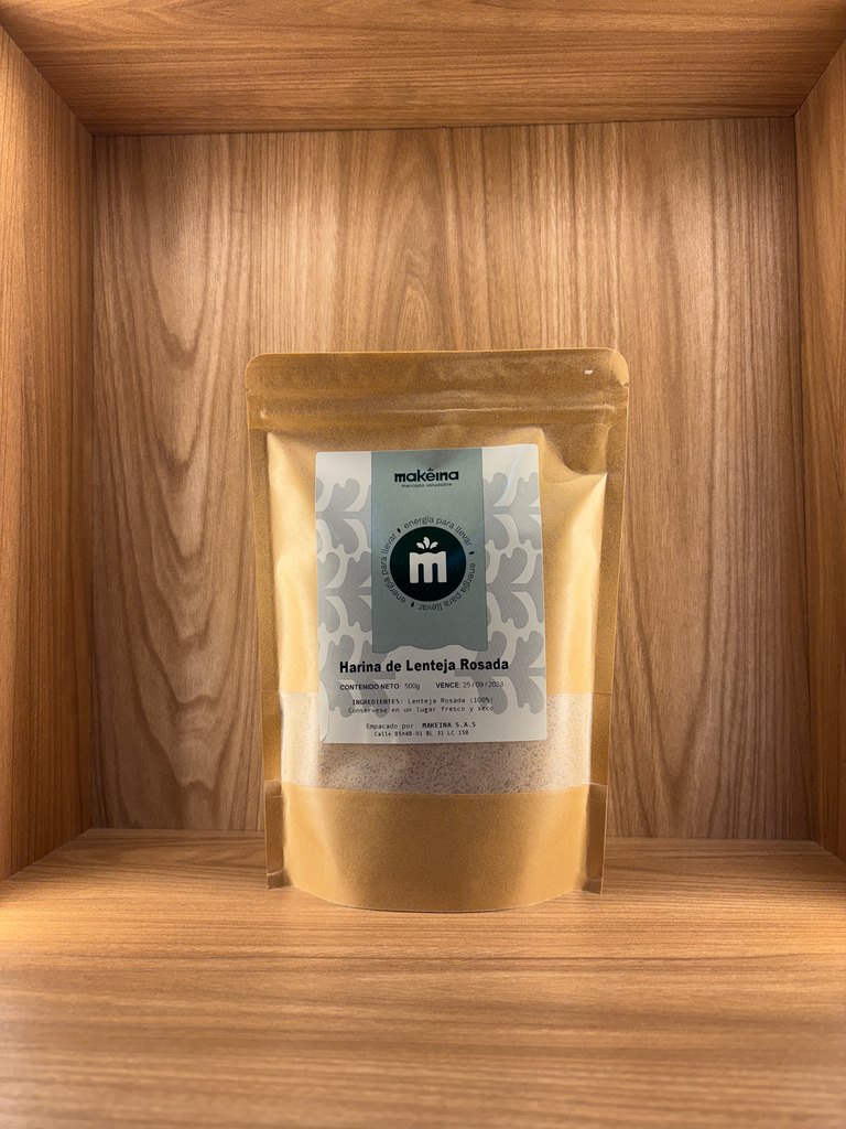 [PT-HAR-010-500] Harina de Lenteja Rosada
