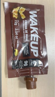 [WAKEUP-9] Crema de Mani con Chocolate One Pack Wakeup x 72g