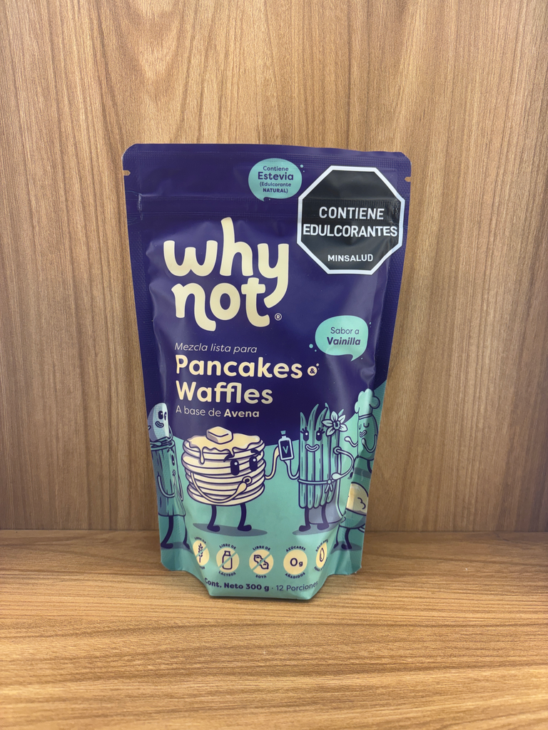 [WHYNOT-16] Mezcla pancakes & waffles VAINILLA x 300g
