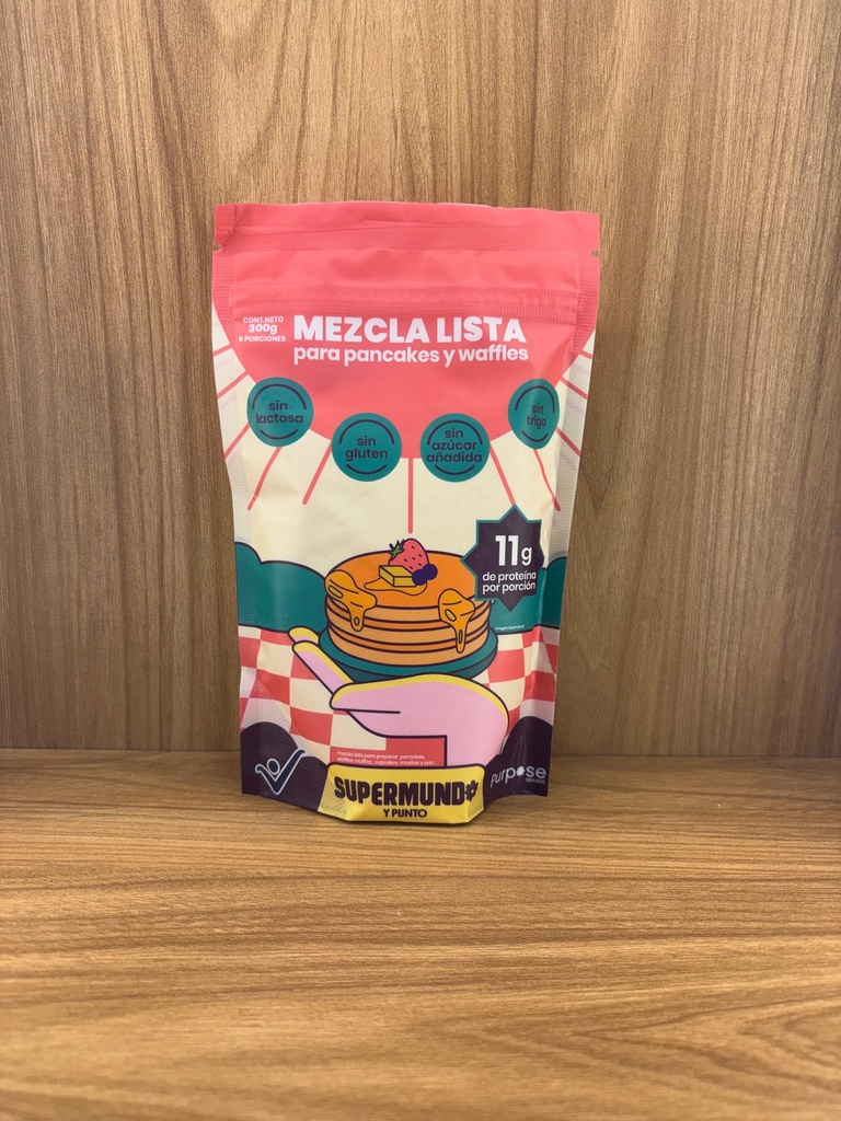 [SUPERMUNDO-5] Mezcla para pancakes y wafles x 300g