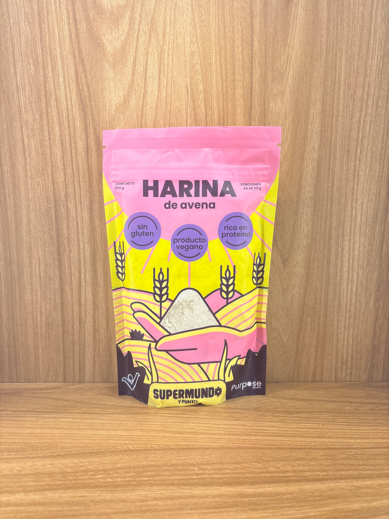 [SUPERMUNDO-4] Harina de avena x 250g