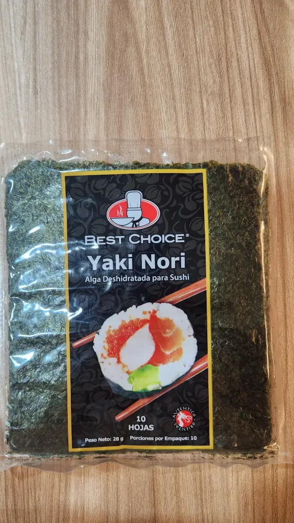Alga Nori x 10 hojas