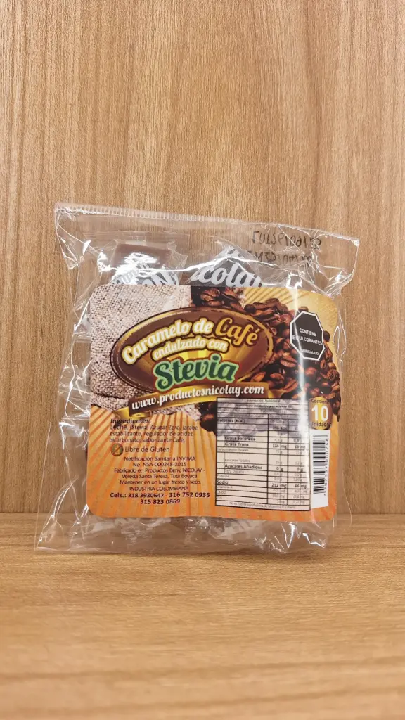 [DULPROMAX-33] Caramelo de Cafe x 10und