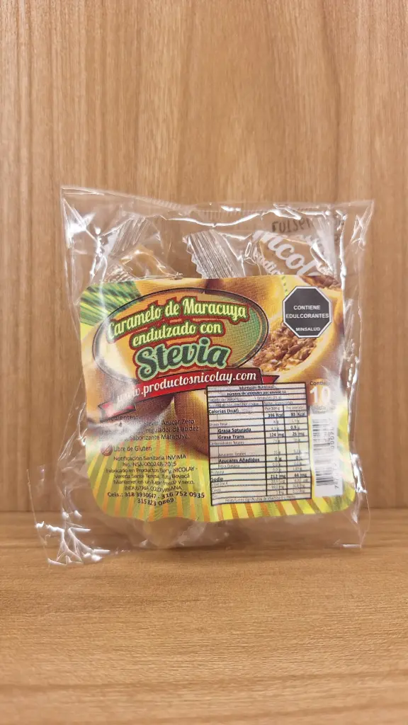 [TODOBIEN-7] Caramelo de Maracuyá x 10und