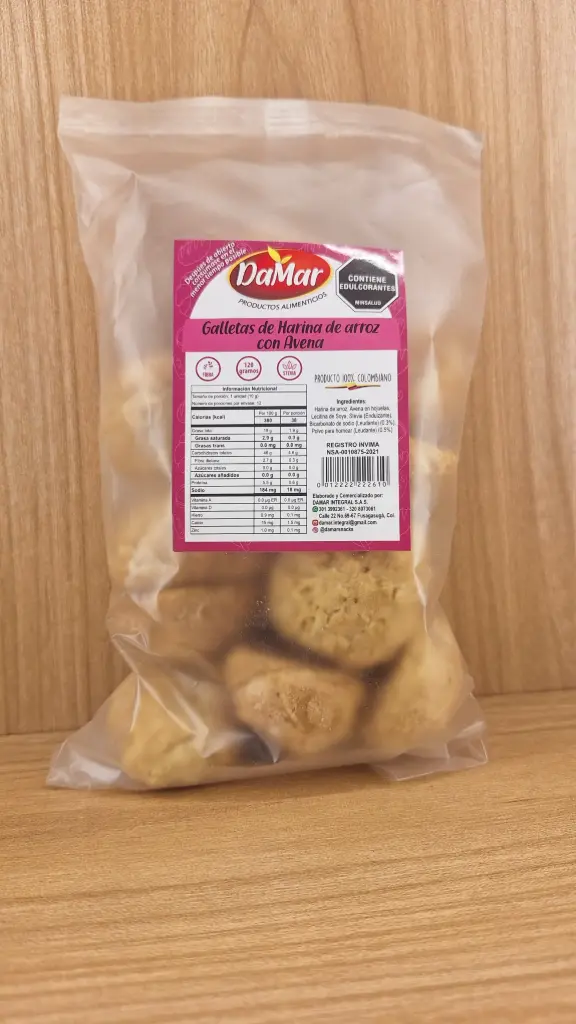 [DAMAR-10] Galletas de Avena