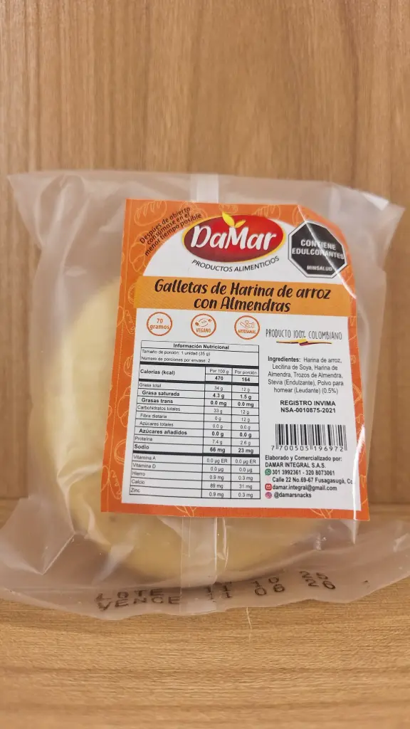 [DAMAR-8] Galleta de Almendra