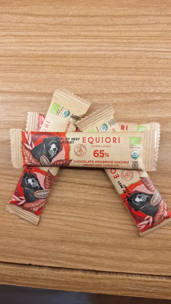 [EQUIORI-3] Barra de Chocolate 65% x 11g