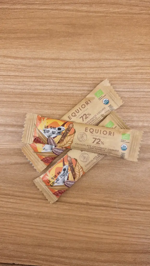 [EQUIORI-6] Barra de Chocolate 72% x 11g