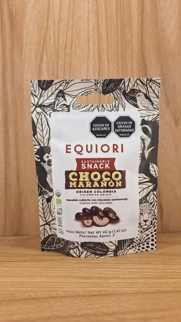 [EQUIORI-12] Snack Choco Marañon Equiori