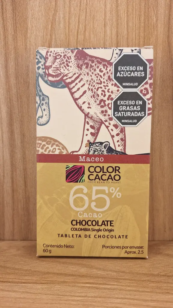 Barra de Chocolate Naceo 65% x 60g