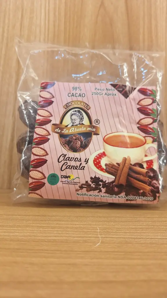 Cacao de la abuela Clavos y Canela