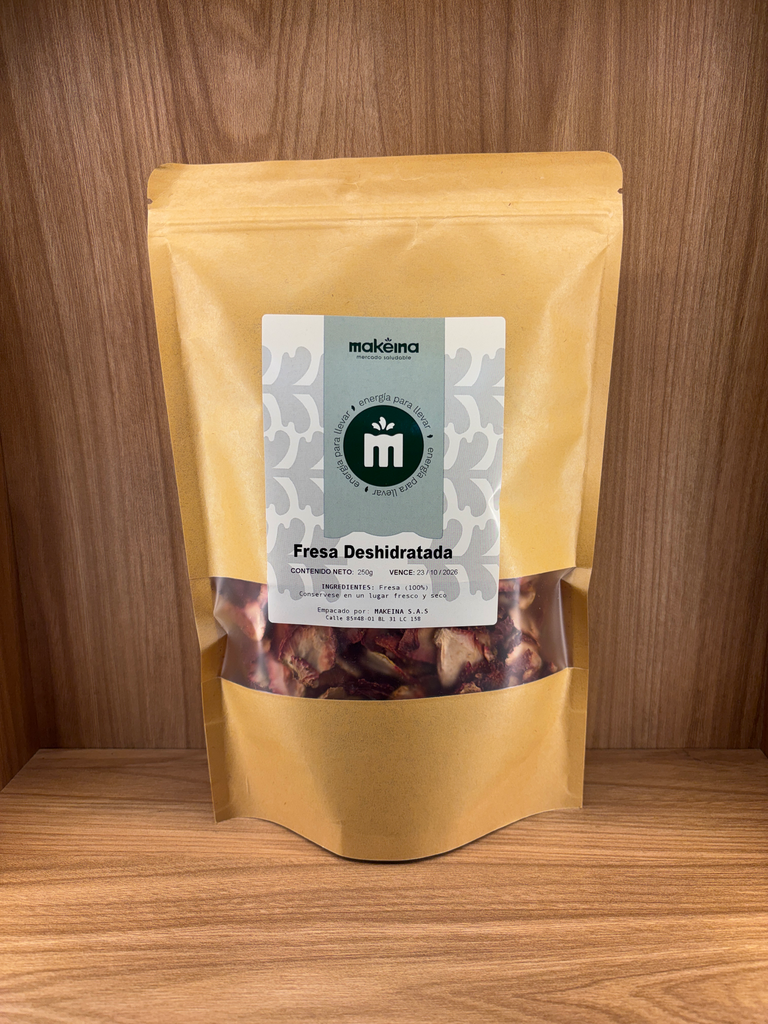 [PT-FSS-001-250] Fresa Deshidratada (250g)