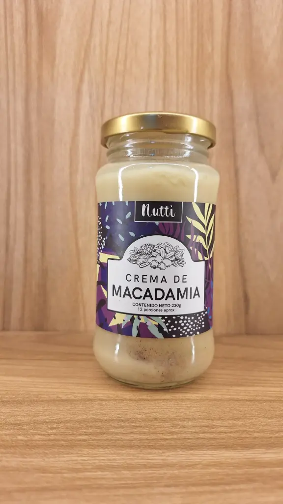 [NUTTI-4] Crema de Macadamia x 230g