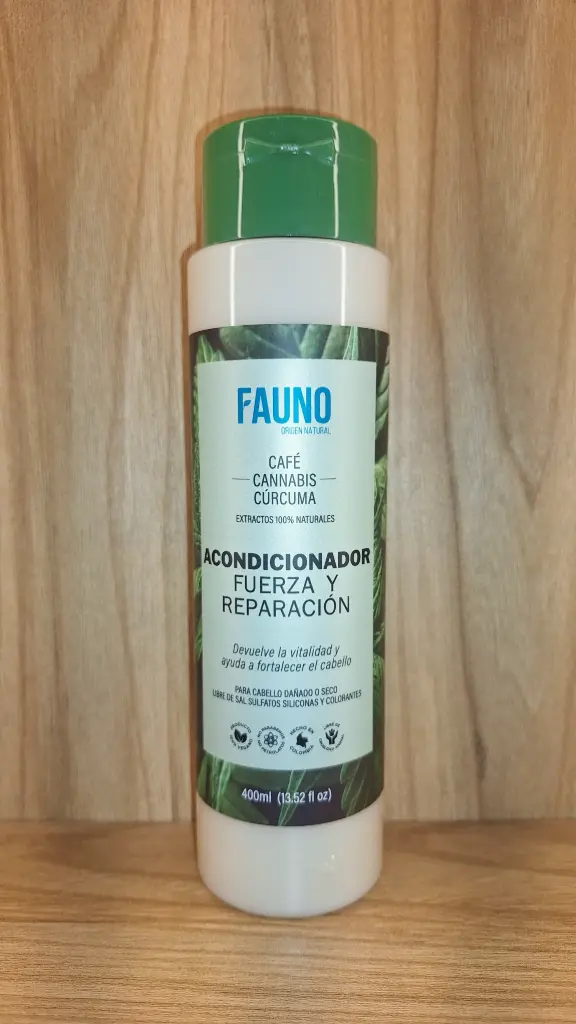 [FAUNO-4] Acondicionador Sin Sulfatos Fuerza y Reparacion x 400ml