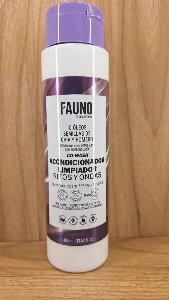 [FAUNO-1] Acondicionador Limpiador Rizos y Ondas