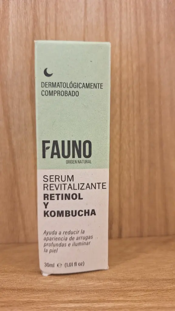 [FAUNO-14] Serum Revitalizante Retinol y Kombucha x 30ml