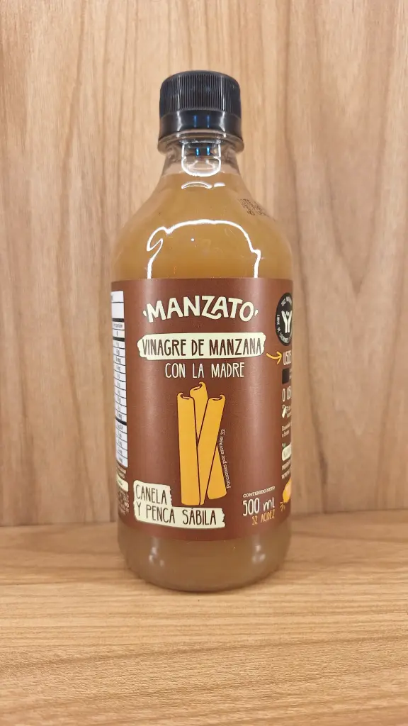 [MANZATO-2] Vinagre de Manzana Canela x 500ml