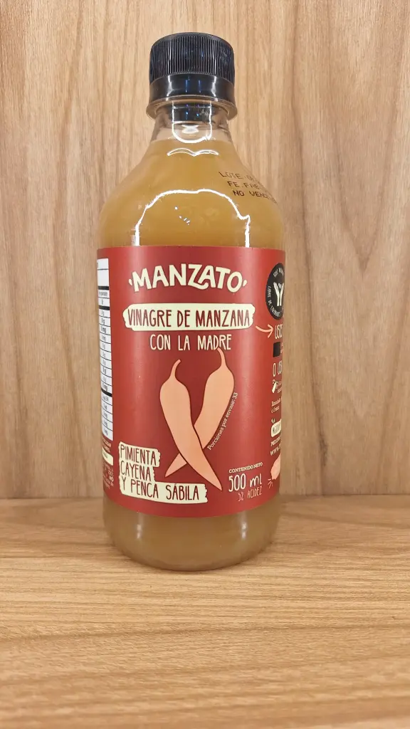 [MANZATO-6] Vinagre de Manzana Pimienta Cayena x 500ml