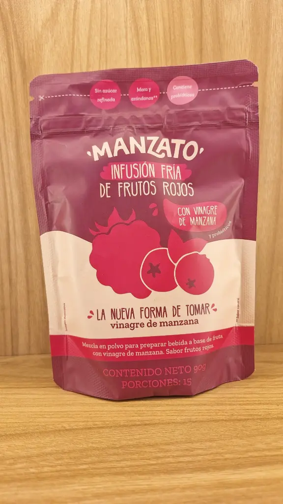 [MANZATO-1] Infusión Fria de Frutos Rojos x 90g