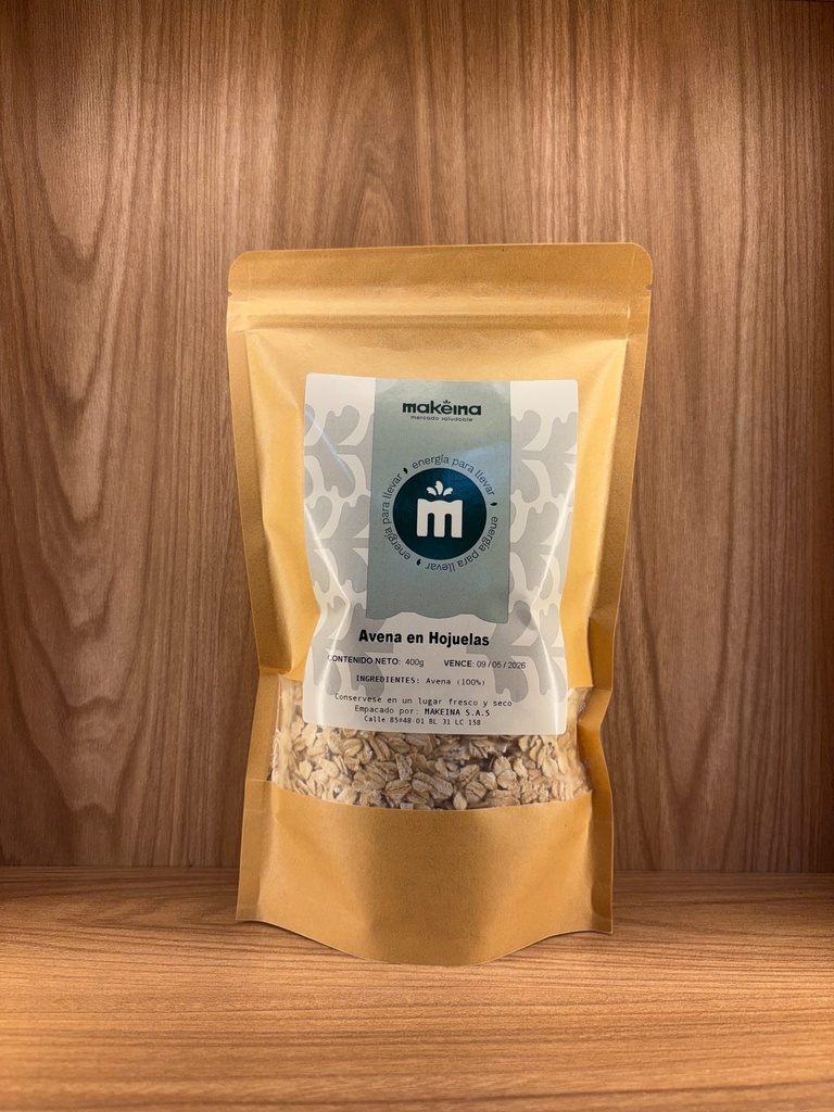 [PT-GRA-007-500] Avena en Hojuelas (500g)