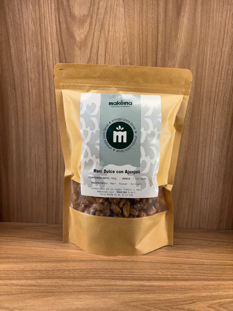 [PT-GRA-012-250] Maní Dulce con Ajonjolí (250g)