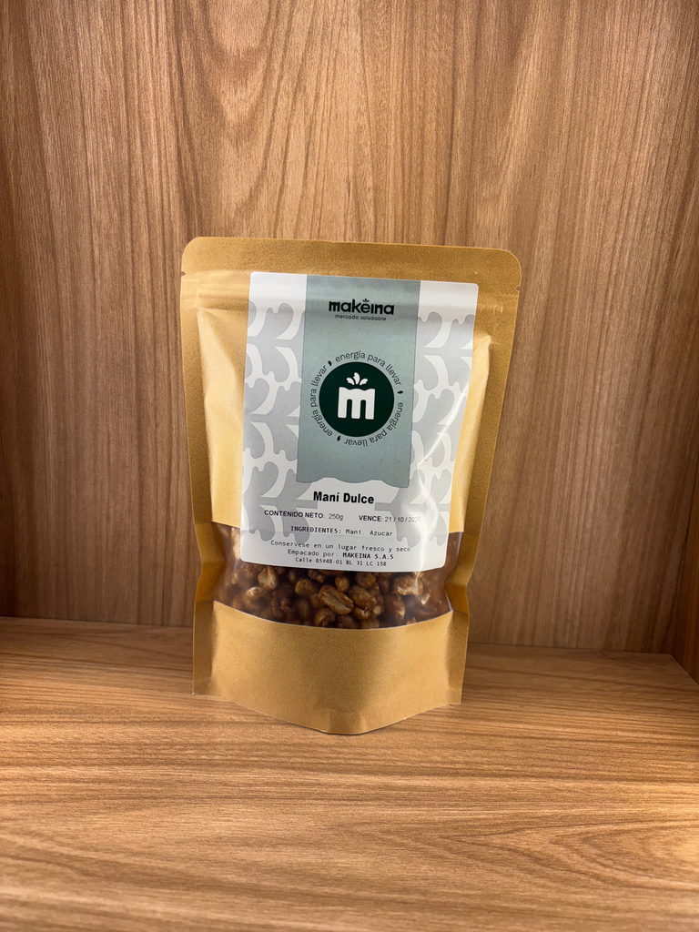 [PT-GRA-008-250] Maní Dulce (250g)
