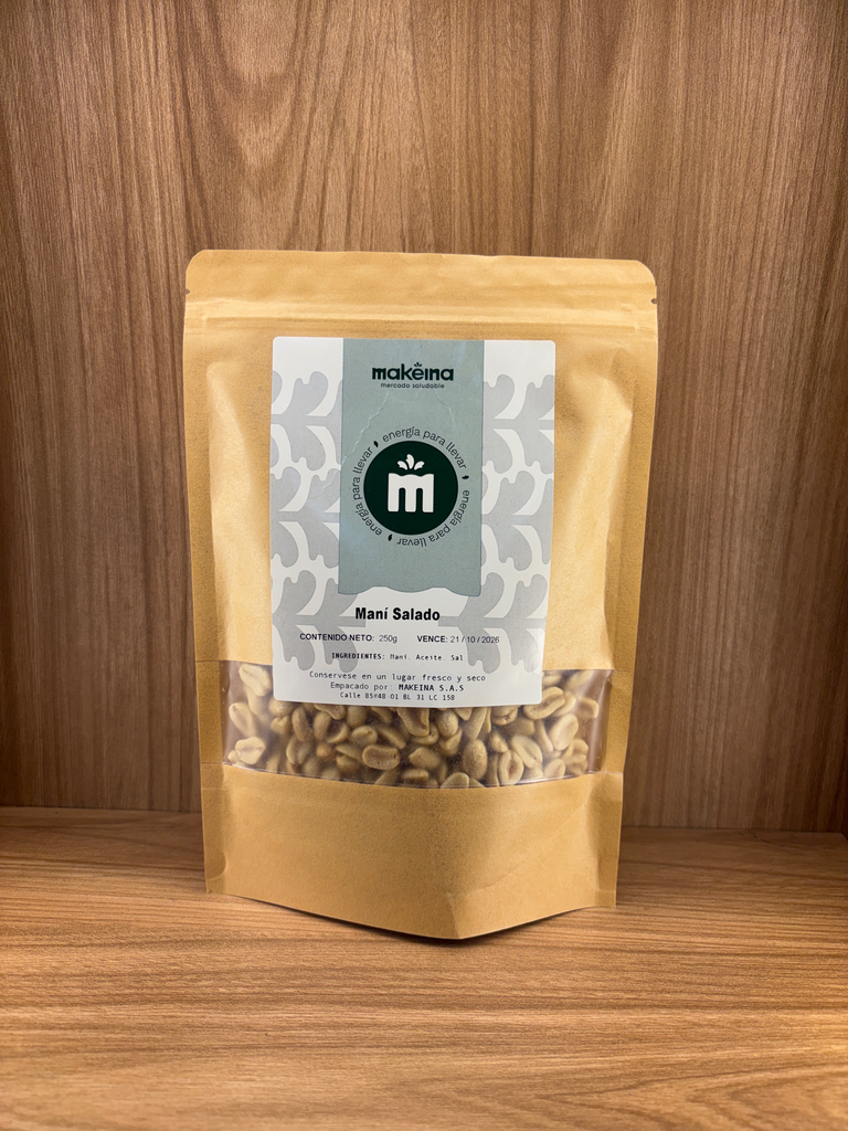 [PT-GRA-010-250] Maní Salado (250g)