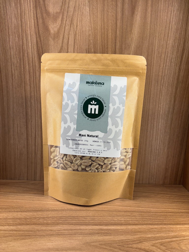 [PT-GRA-011-250] Maní Natural (250g)