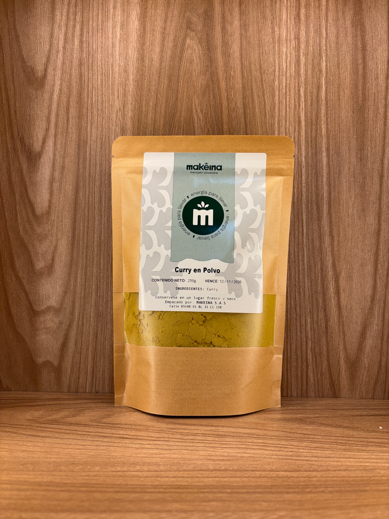 [PT-CON-011-250] Curry en Polvo (250g)
